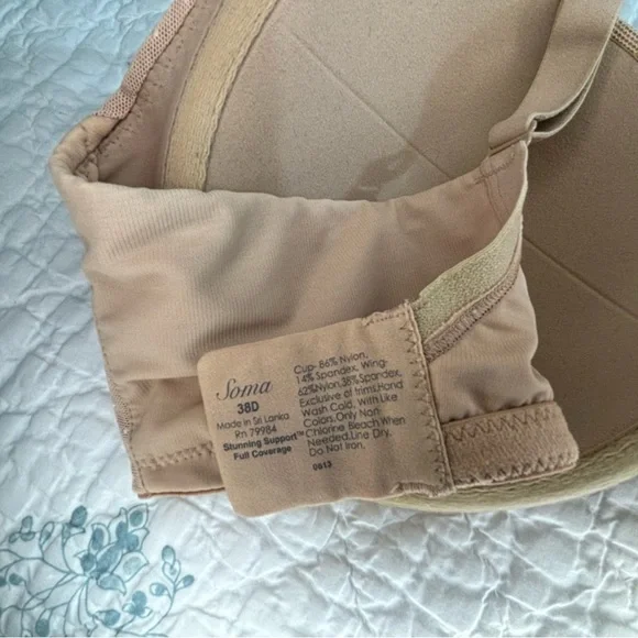 COPY - 2 Soma Stunning Support Bras - 38D - Picture 11 of 13